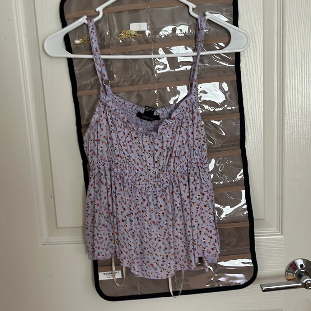 purple flower top